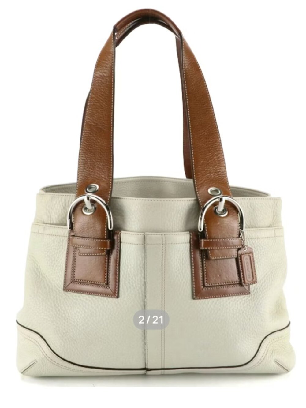 Coach Vintage Leather Soho Carryall